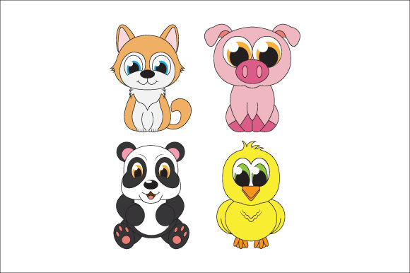 Adorable Animal Cartoon: A Creative Font for Playful Brands