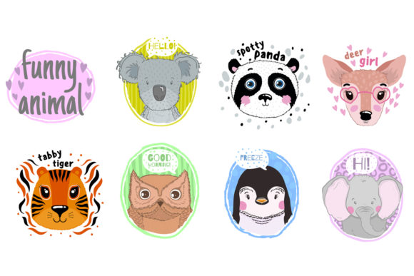 Animal Funny Face: A Playful Typeface for Creative Brands