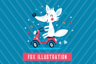 Animal Illustration Fox: A Charming Asset for Creative Projects