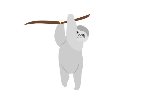 Charming Sloth Hanging Animal for Creative Projects