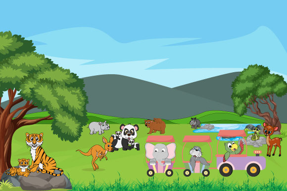 Cute Animal in the Forest: A Font with Whimsical Charm