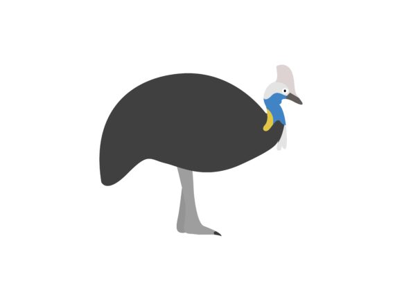 Discovering the Casuarius Bird Animal: A Unique Design Asset
