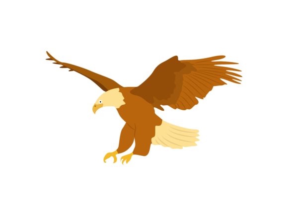 Eagle Landing Bird Animal: A Dynamic Design Asset