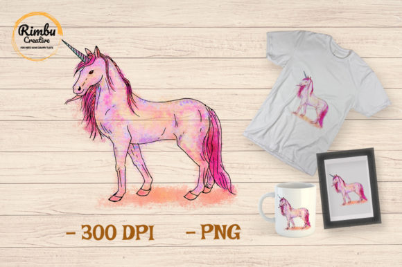 Enchanting Unicorn Watercolor Clipart for Creative Projects