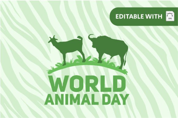 Logo World Animal Day - Animal Day #37: A Font That Roars with Charm