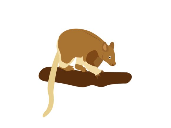 The Unique Appeal of Tree Kangaroo Walking Animal Design